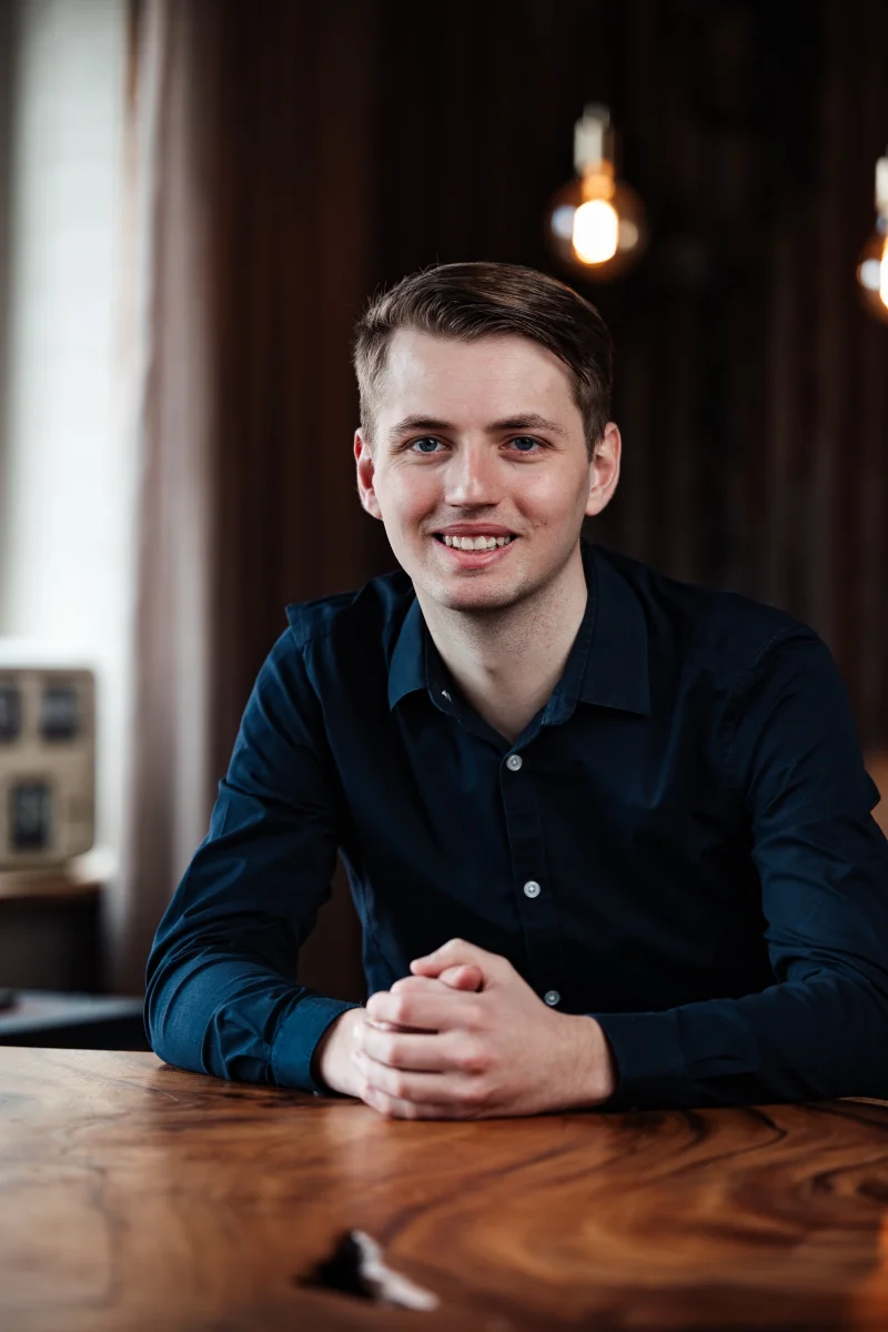 Jestin Hoogeveen, oprichter en developer van Cotive